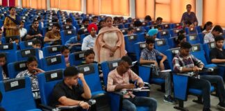 To commemorate 90th anniversary of RBI, Govt Bikram College organised RBI Quiz for students