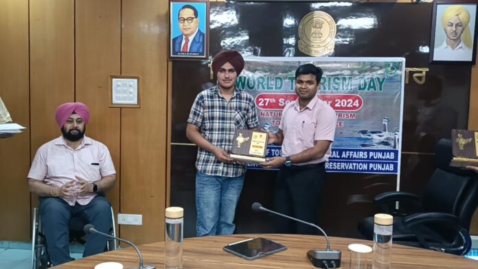 Various competitions organised to mark world tourism day at Rupnagar,DC honours winners