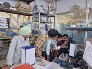 Industrial Visit: to get exposure, Punjabi University Physics department students visited Ambala 