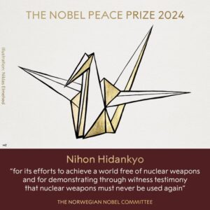 Nobel Peace Prize for 2024 announced