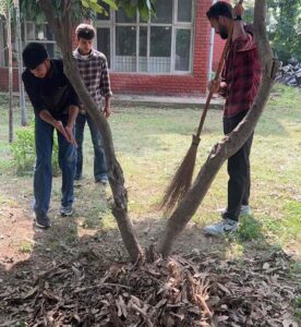 MBS Punjab Sports University NSS volunteer’s hosts Swachh Bharat Diwas Campaign