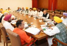 List of today’s Punjab Cabinet decisions; okays milling policy, benefits to industries; regularization of encroachments on public lands etc