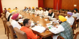 List of today’s Punjab Cabinet decisions; okays milling policy, benefits to industries; regularization of encroachments on public lands etc