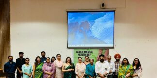 On World Mental Health Day an interactive session organised by Psychology department of Punjabi University