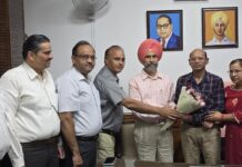 CA Vinod Kumar Bansal assumes charge as Director/F &C, PSTCL