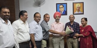 CA Vinod Kumar Bansal assumes charge as Director/F &C, PSTCL