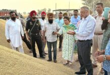 Health Minister reviews paddy procurement arrangements in his constituency for the second consecutive day