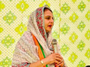 BJP Punjab Mahila Morcha President Jai Inder Kaur Slams Punjab Government's Inaction on Farmer Issues