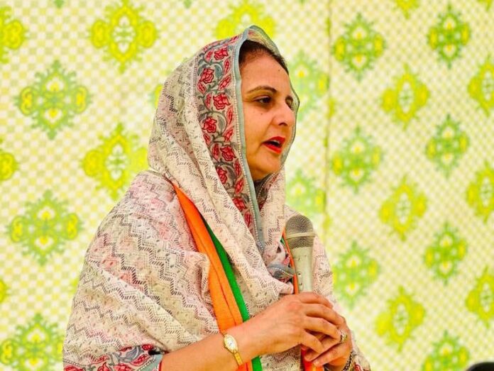 BJP Punjab Mahila Morcha President Jai Inder Kaur Slams Punjab Government's Inaction on Farmer Issues