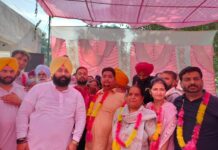 Harjot Bains assures comprehensive development of villages without bias