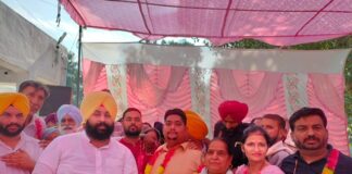 Harjot Bains assures comprehensive development of villages without bias