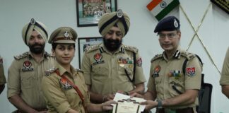 DGP inaugurates cyber crime police station at Sangrur; Patiala range high performing officials honoured; joins Bada Khana