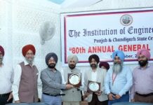 Prof. (Dr.) Baljit Singh Khehra is new Chairman of Institution of Engineers (India) Punjab & Chandigarh chapter